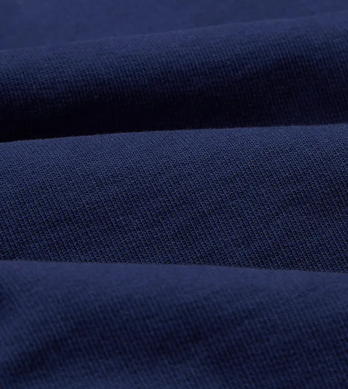 Drake039s Navy Cotton Quarter Zip Sweatshirt Men Polos and Sweatshirts
