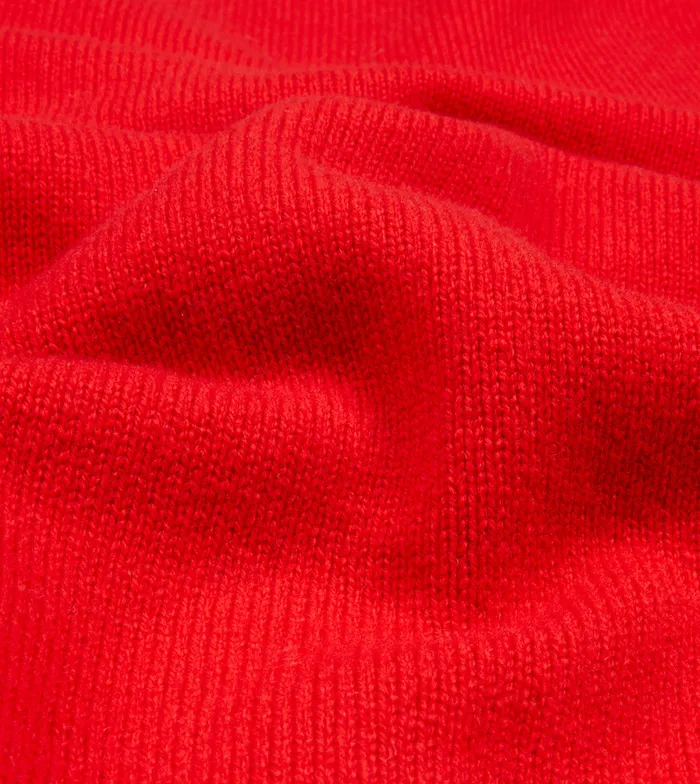 Drake039s Red Lambswool 6 Button Cardigan Men Knitwear