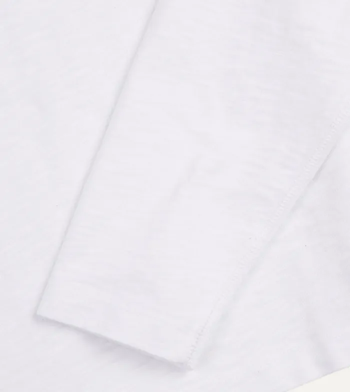 Drake039s White Flam Cotton Crew Neck Long Sleeve Hiking TShirt Men TShirts