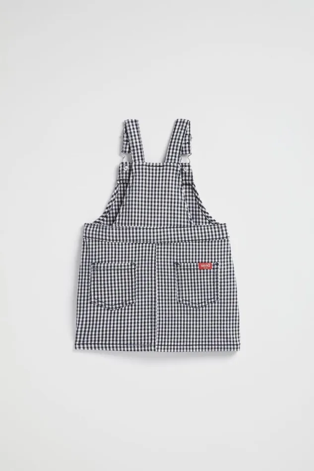 Dresses Baby Seed Heritage Core Logo Pinafore Midnight Gingham