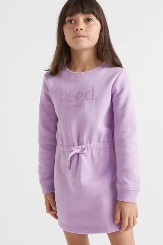 Dresses Girl Seed Heritage Core Logo Dress Lilac