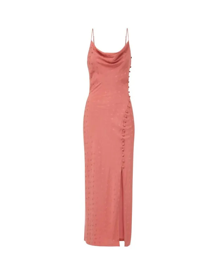 Dresses Shop Veronica Beard Chapel Silk Jacquard Dress Bright Army
