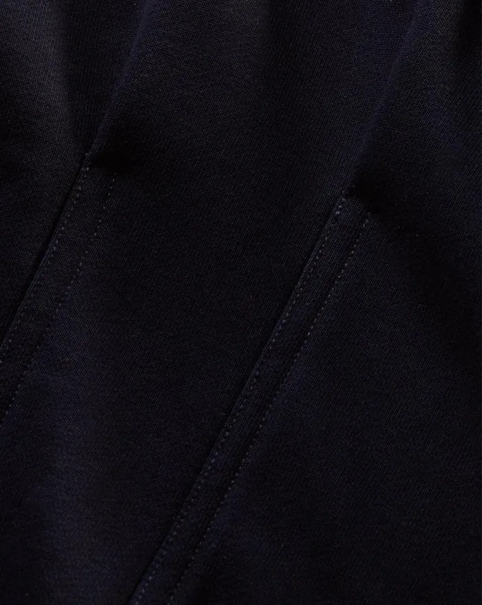Dresses Shop Veronica Beard Dakasha Sweatshirt Corset Dress Navy