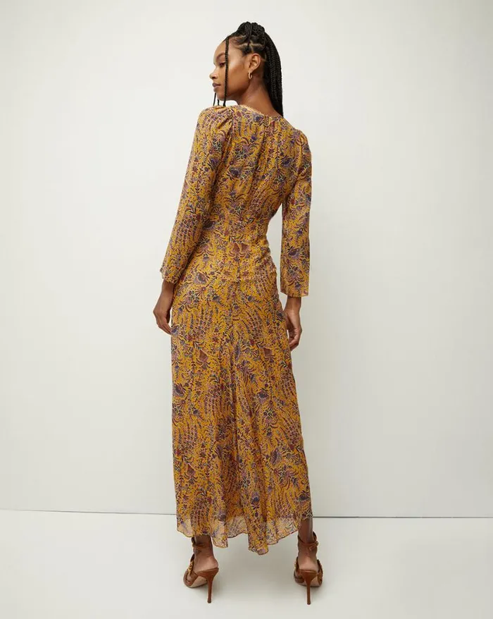 Dresses Shop Veronica Beard Ferrara Dress Saffron Multi
