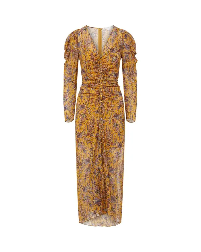 Dresses Shop Veronica Beard Ferrara Dress Saffron Multi