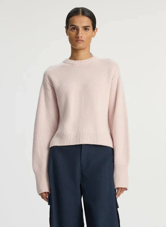 Dresses Women ALC Asher Cashmere Sweater Blush