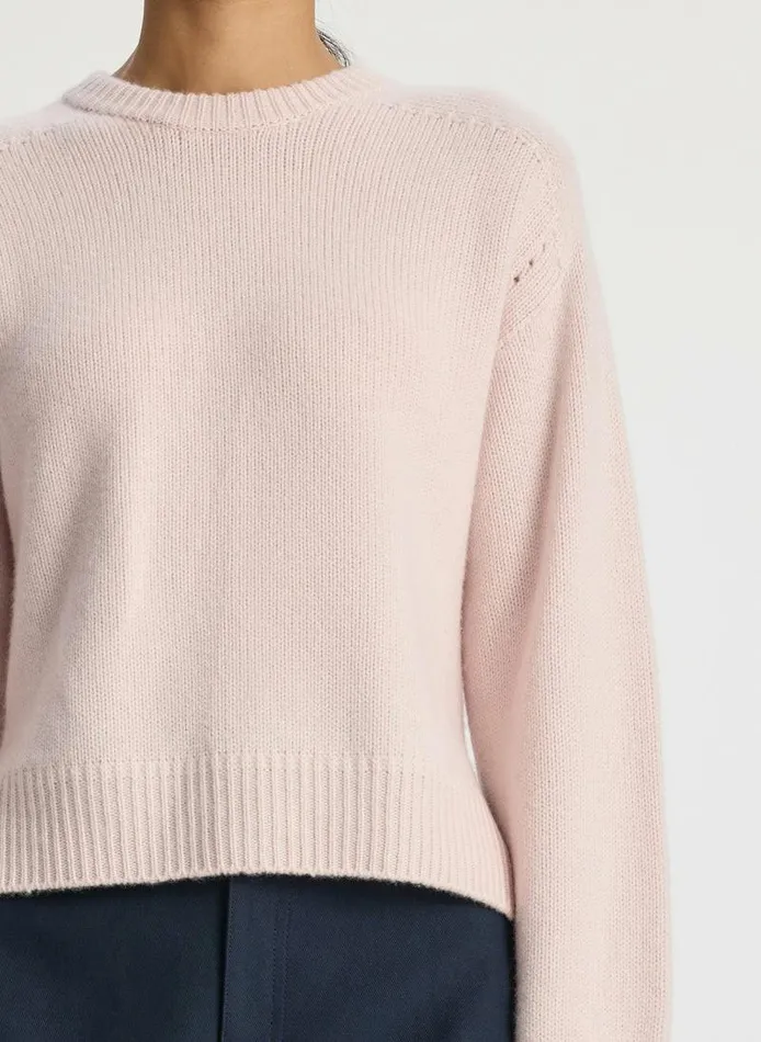 Dresses Women ALC Asher Cashmere Sweater Blush Dresses Women ALC Asher Cashmere Sweater Blush