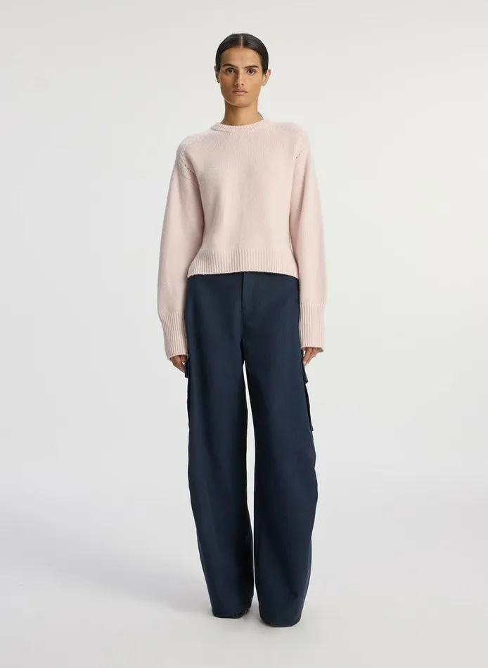 Dresses Women ALC Asher Cashmere Sweater Blush Dresses Women ALC Asher Cashmere Sweater Blush