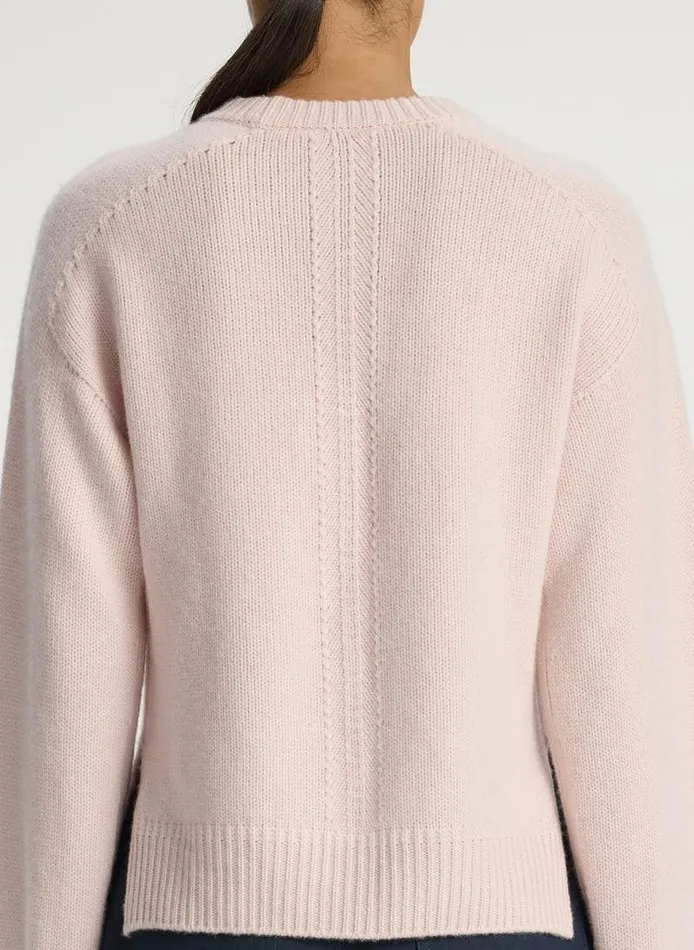 Dresses Women ALC Asher Cashmere Sweater Blush Dresses Women ALC Asher Cashmere Sweater Blush