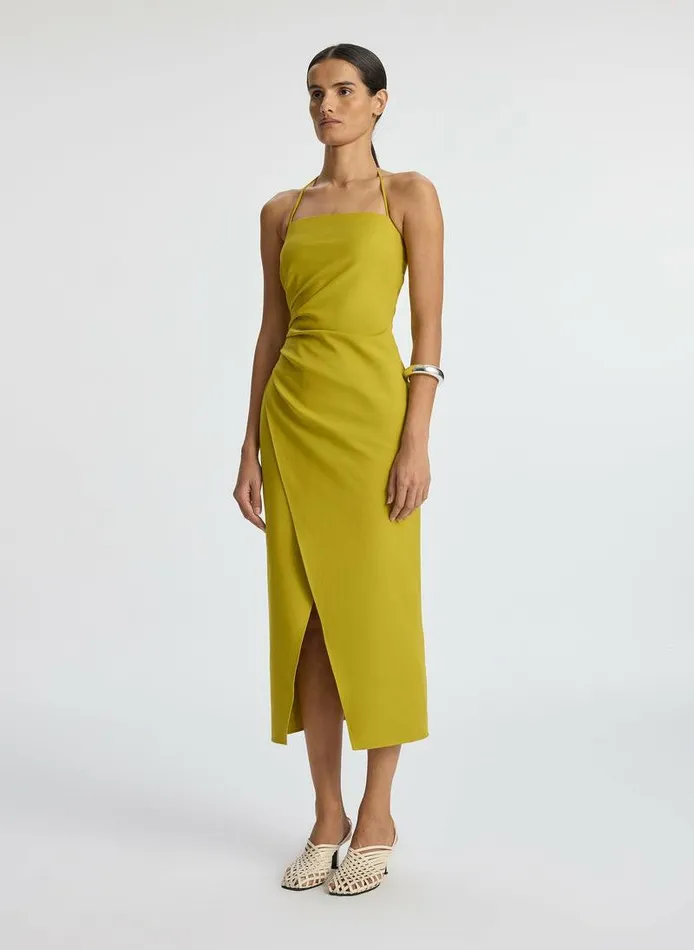 Dresses Women ALC Charlotte Cotton Midi Dress Cactus Bloom Dresses Women ALC Charlotte Cotton Midi Dress Cactus Bloom