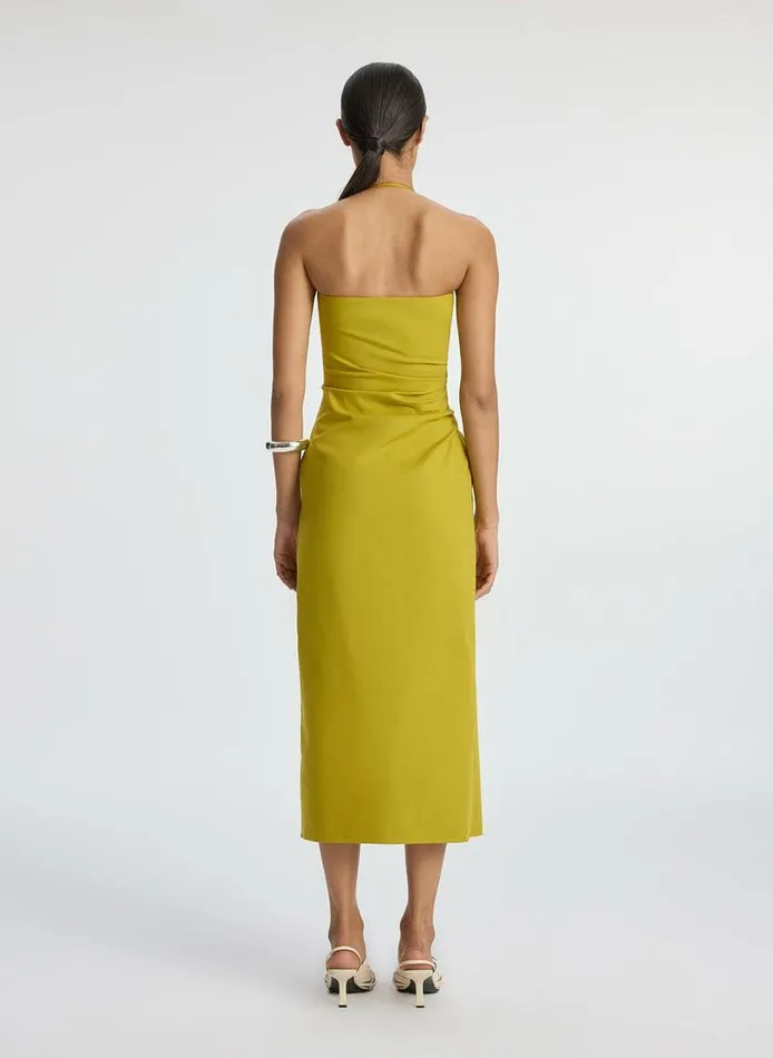 Dresses Women ALC Charlotte Cotton Midi Dress Cactus Bloom Dresses Women ALC Charlotte Cotton Midi Dress Cactus Bloom