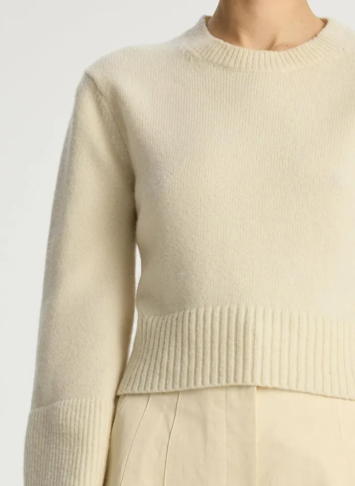 Dresses Women ALC Clover Wool Sweater Natural Dresses Women ALC Clover Wool Sweater Natural