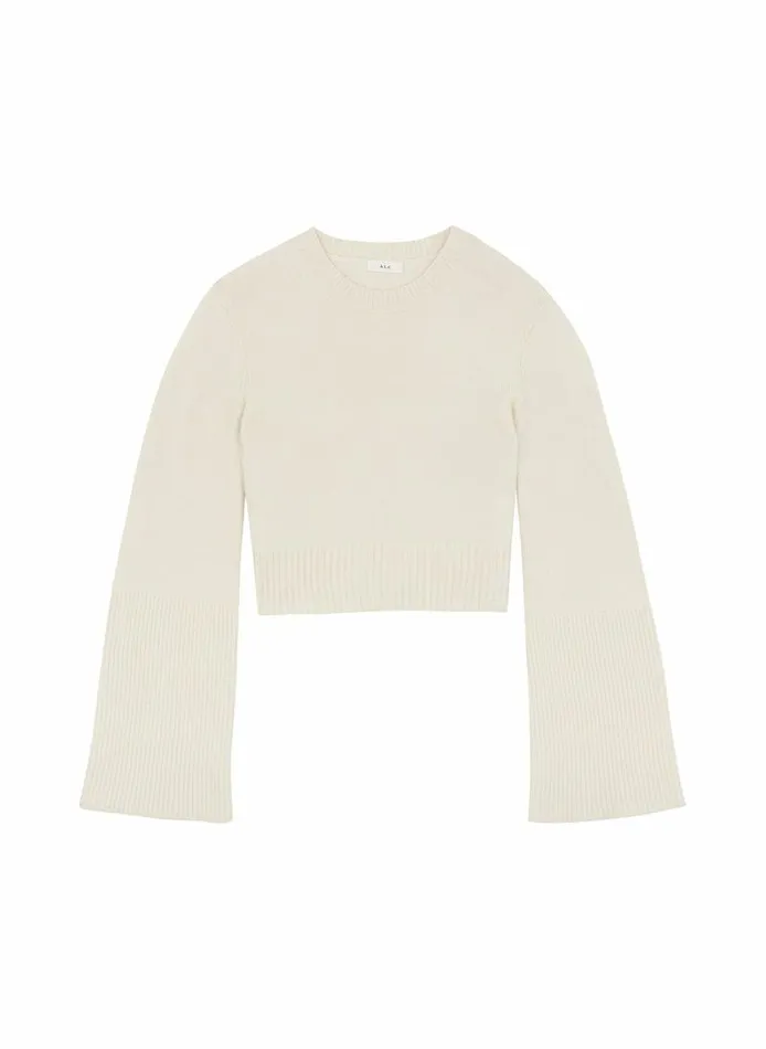 Dresses Women ALC Clover Wool Sweater Natural Dresses Women ALC Clover Wool Sweater Natural