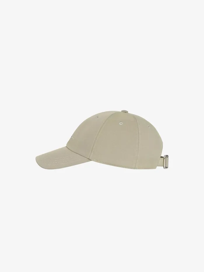 Embroidered Cap In Nylon Natural Beige Men Givenchy Beanies and Caps