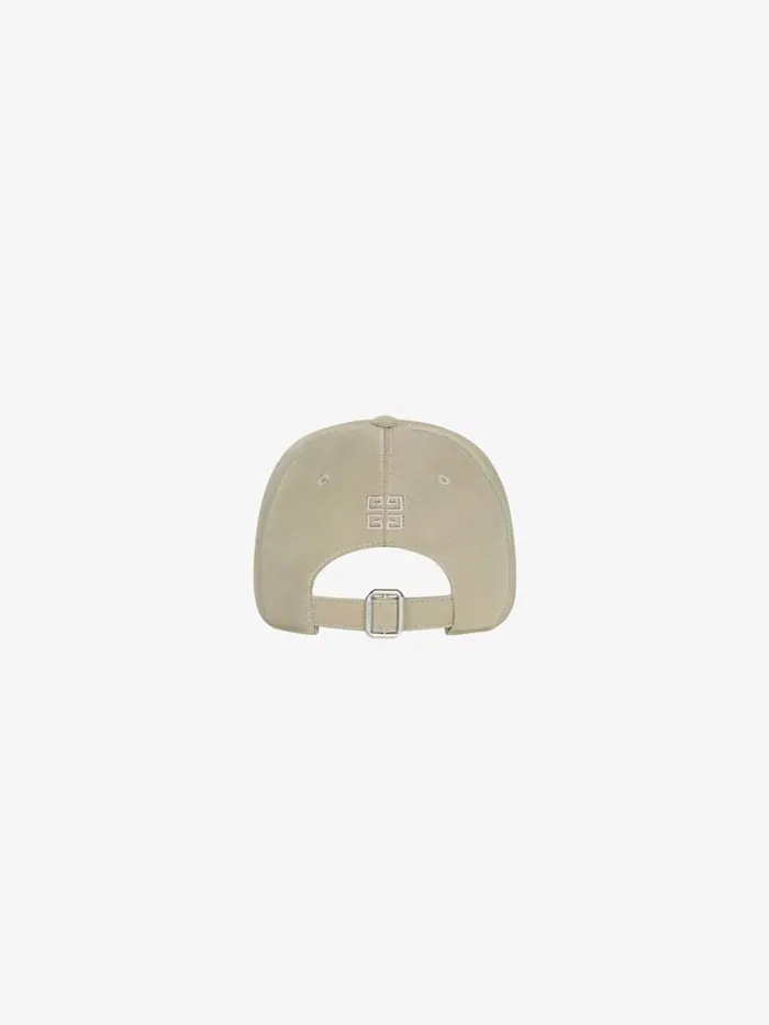 Embroidered Cap In Nylon Natural Beige Men Givenchy Beanies and Caps