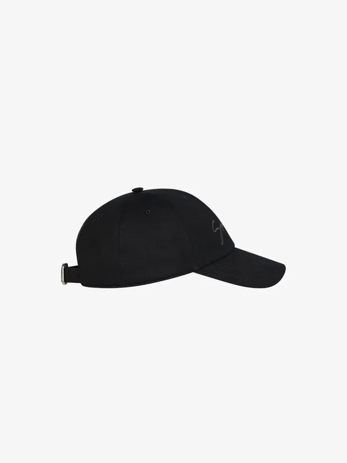 Embroidered Cap In Twill Black Men Givenchy Beanies and Caps