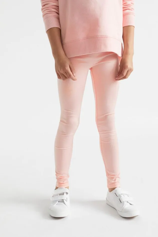 Essentials Girl Seed Heritage Basic Legging Dusty Rose
