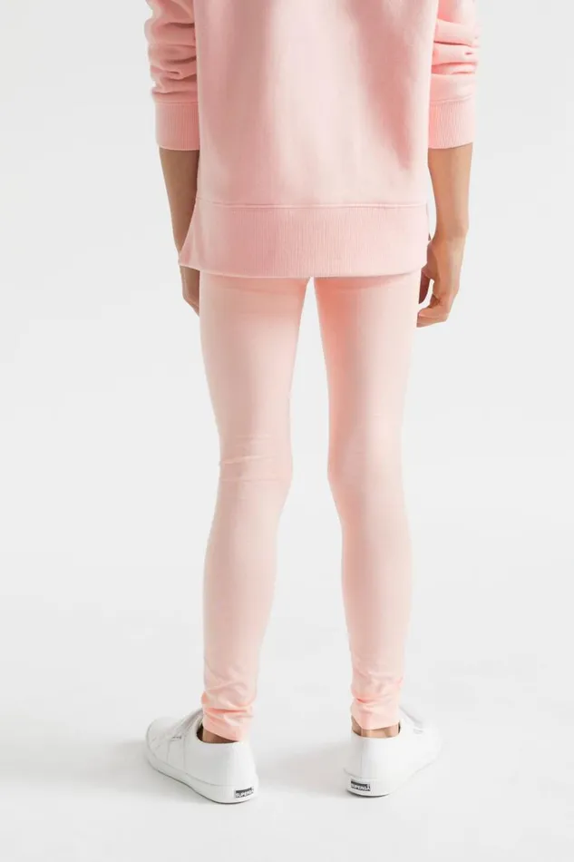 Essentials Girl Seed Heritage Basic Legging Dusty Rose