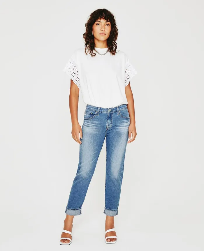 ExBoyfriend Slim 11 Years Saddle Peak Women AG Jeans Denim