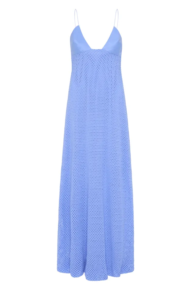 Faithfull The Brand Dresses Ciele Maxi Dress Azalea Mid Blue 8211 Women Faithfull The Brand Dresses Ciele Maxi Dress Azalea Mid Blue 8211 Women