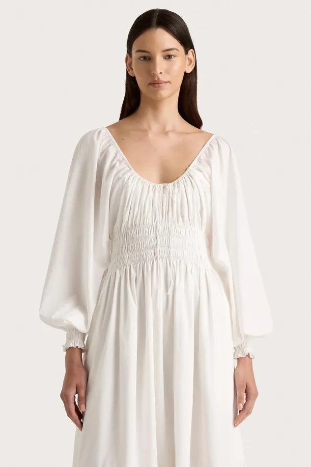 Faithfull The Brand Dresses Fleur Maxi Dress White 8211 Women Faithfull The Brand Dresses Fleur Maxi Dress White 8211 Women