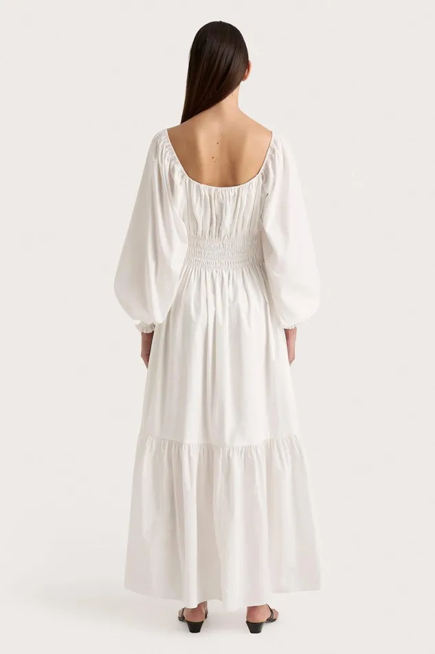 Faithfull The Brand Dresses Fleur Maxi Dress White 8211 Women Faithfull The Brand Dresses Fleur Maxi Dress White 8211 Women