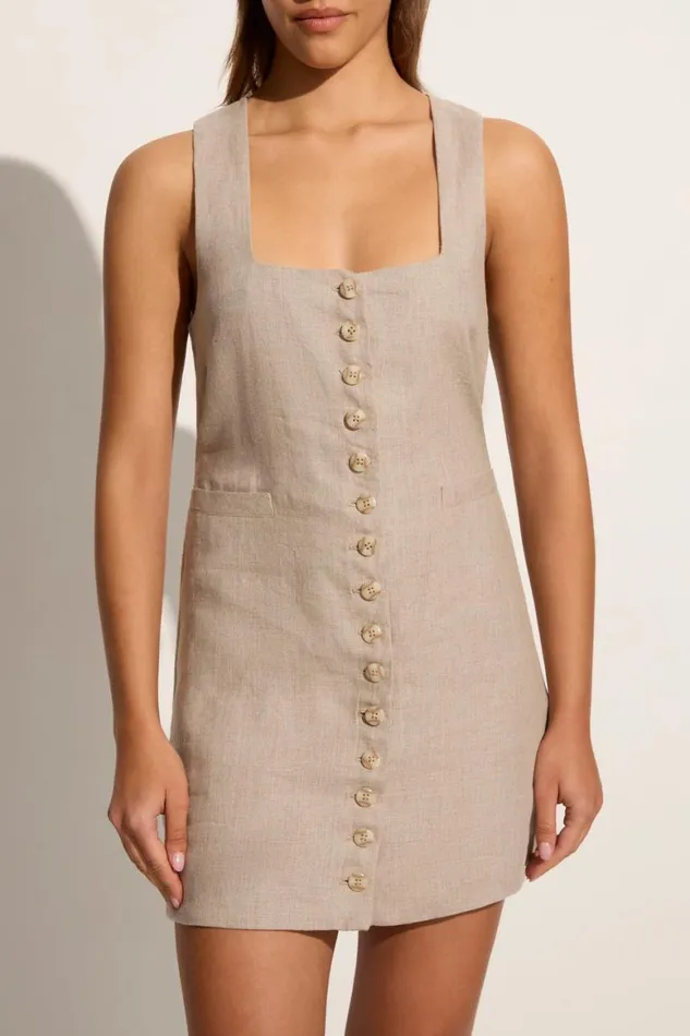 Faithfull The Brand Dresses Marinia Mini Dress Natural 8211 Women Faithfull The Brand Dresses Marinia Mini Dress Natural 8211 Women