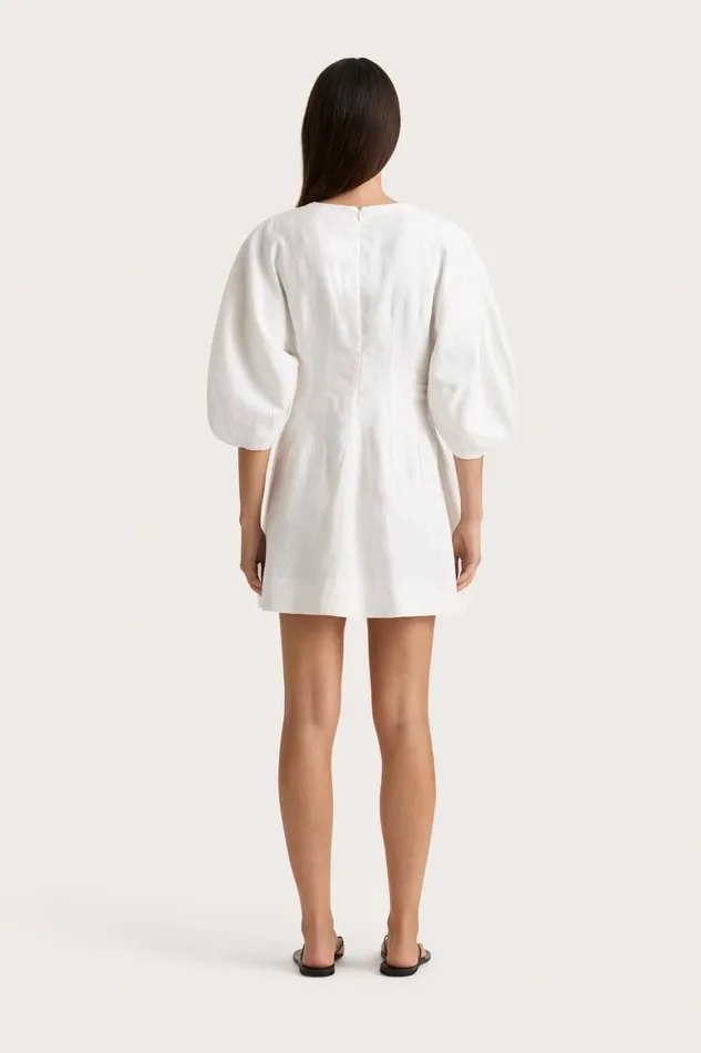 Faithfull The Brand Dresses Soleil Mini Dress White 8211 Women Faithfull The Brand Dresses Soleil Mini Dress White 8211 Women