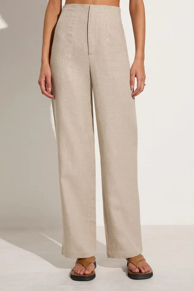 Faithfull The Brand Pants Isotta Pant Natural 8211 Women