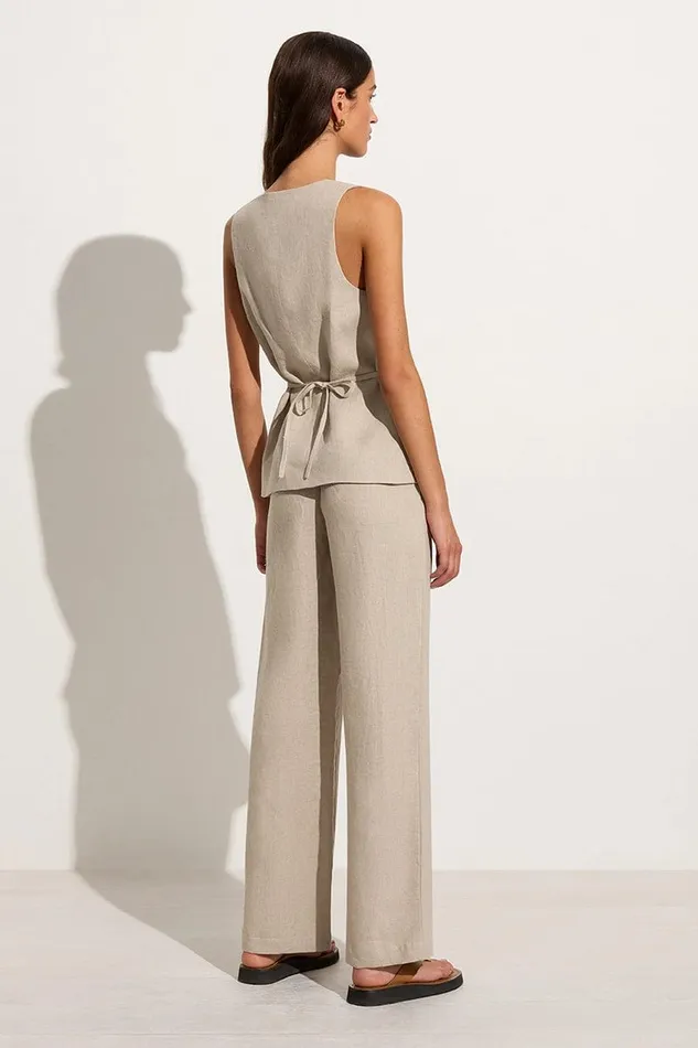 Faithfull The Brand Pants Isotta Pant Natural 8211 Women