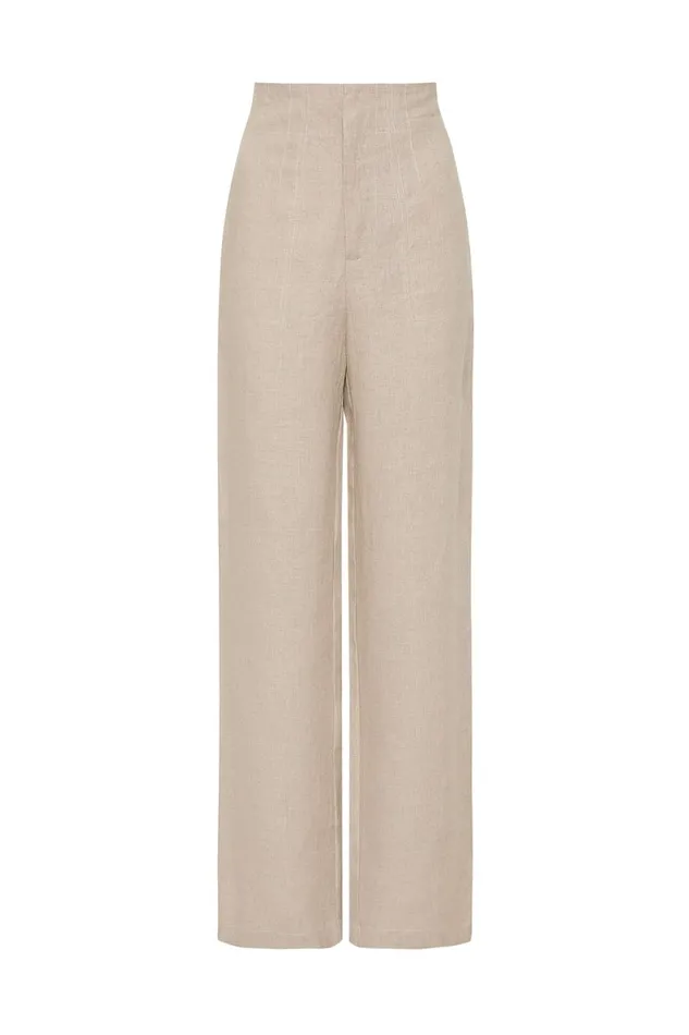 Faithfull The Brand Pants Isotta Pant Natural 8211 Women