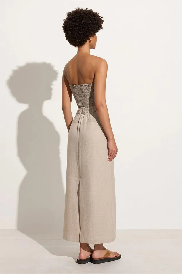 Faithfull The Brand Skirts and Shorts Amreli Maxi Skirt Natural 8211 Final Sale 8211 Women Faithfull The Brand Skirts and Shorts Amreli Maxi Skirt Natural 8211 Final Sale 8211 Women