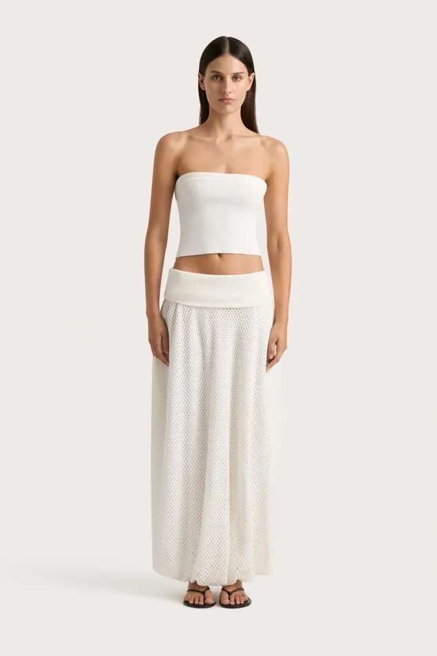 Faithfull The Brand Skirts and Shorts Ciele Maxi Skirt Azalea White 8211 Women Faithfull The Brand Skirts and Shorts Ciele Maxi Skirt Azalea White 8211 Women