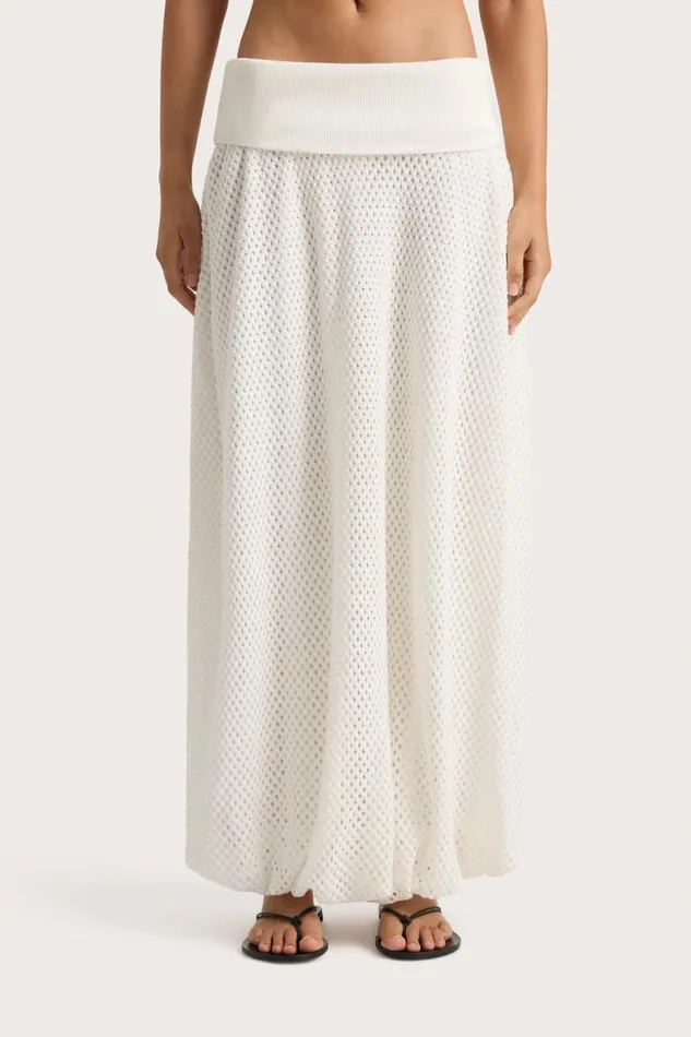 Faithfull The Brand Skirts and Shorts Ciele Maxi Skirt Azalea White 8211 Women Faithfull The Brand Skirts and Shorts Ciele Maxi Skirt Azalea White 8211 Women