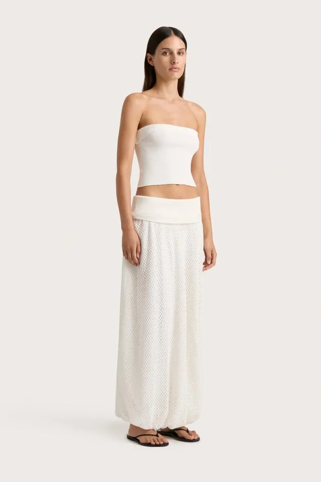 Faithfull The Brand Skirts and Shorts Ciele Maxi Skirt Azalea White 8211 Women Faithfull The Brand Skirts and Shorts Ciele Maxi Skirt Azalea White 8211 Women