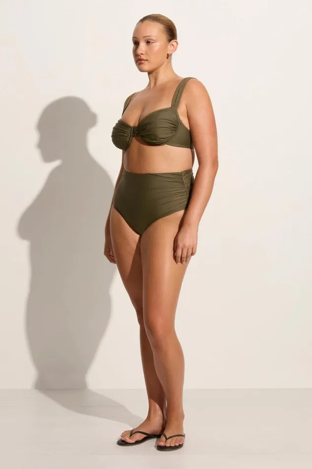 Faithfull The Brand Swim Bianca Bikini Bottoms Khaki 8211 Final Sale 8211 Women Faithfull The Brand Swim Bianca Bikini Bottoms Khaki 8211 Final Sale 8211 Women