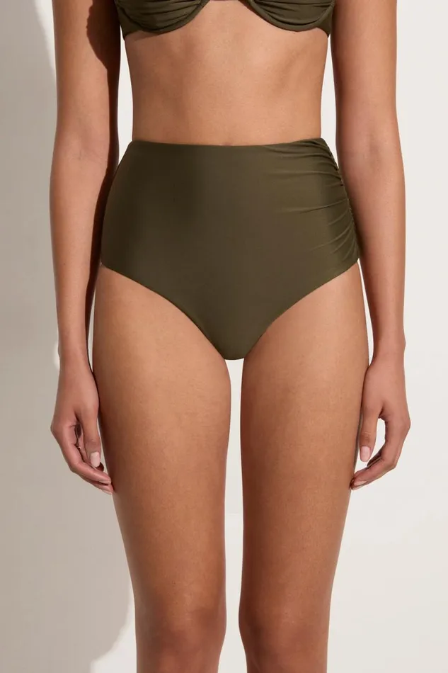 Faithfull The Brand Swim Bianca Bikini Bottoms Khaki 8211 Final Sale 8211 Women Faithfull The Brand Swim Bianca Bikini Bottoms Khaki 8211 Final Sale 8211 Women