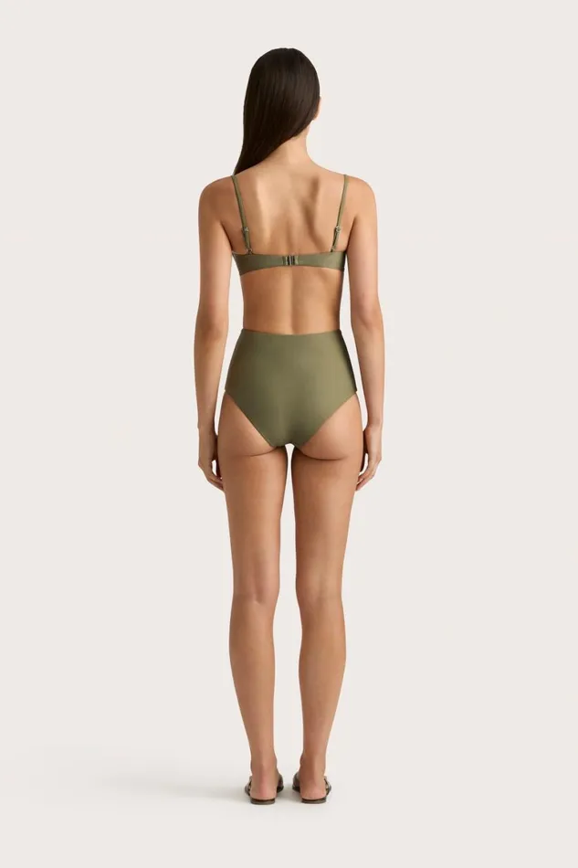 Faithfull The Brand Swim Reyes Bikini Bottom Khaki 8211 Women Faithfull The Brand Swim Reyes Bikini Bottom Khaki 8211 Women