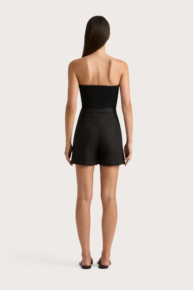 Faithfull The Brand Tops Antibes Strapless Top Black 8211 Women Faithfull The Brand Tops Antibes Strapless Top Black 8211 Women