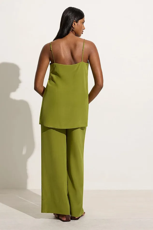 Faithfull The Brand Tops Koa Tunic Top Palm Green 8211 Final Sale 8211 Women Faithfull The Brand Tops Koa Tunic Top Palm Green 8211 Final Sale 8211 Women