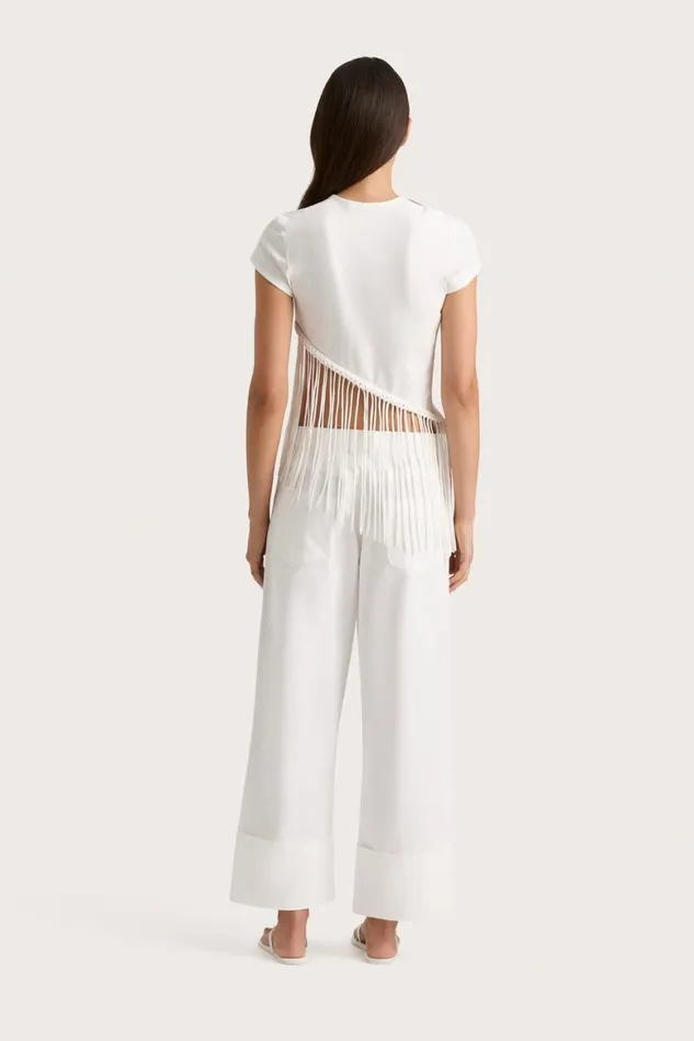Faithfull The Brand Tops Maceio TShirt White 8211 Women Faithfull The Brand Tops Maceio TShirt White 8211 Women
