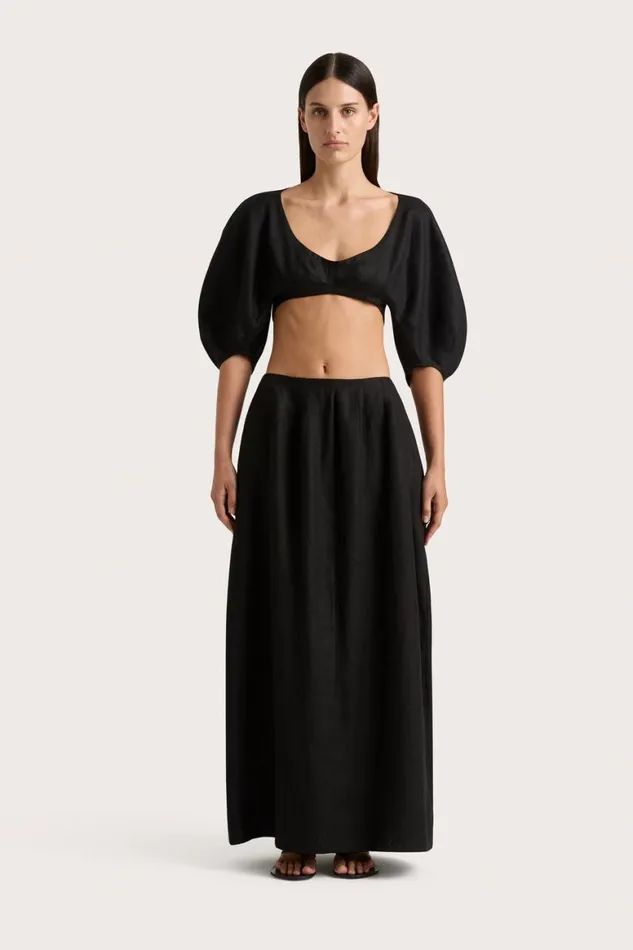 Faithfull The Brand Tops Soleil Top Black 8211 Women