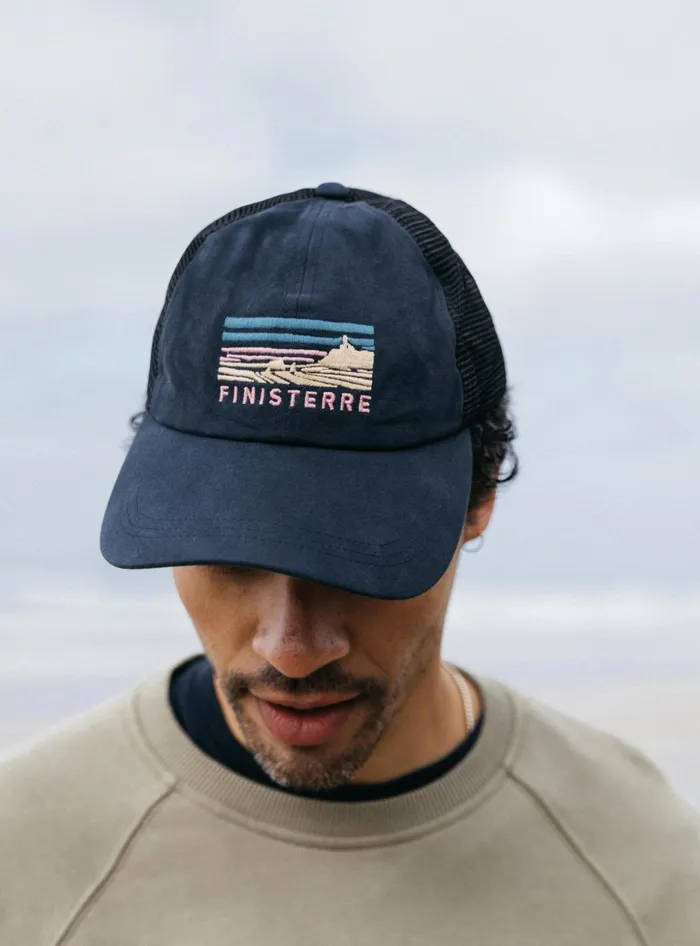 Finisterre Hats and Beanies MenWomen 6 Panel Low Profile Cap Navy