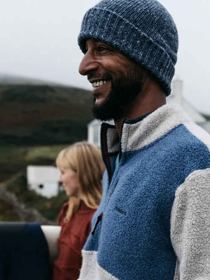 Finisterre Hats and Beanies MenWomen Farne Beanie Coastal Blue