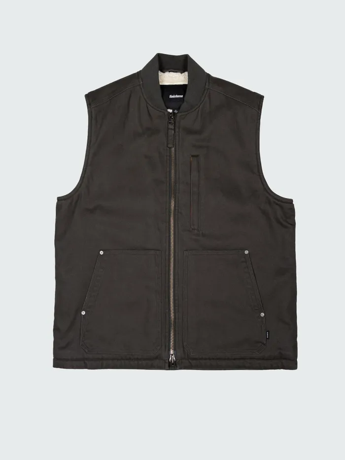 Finisterre Jackets and Coats Men Berings Vest Raven