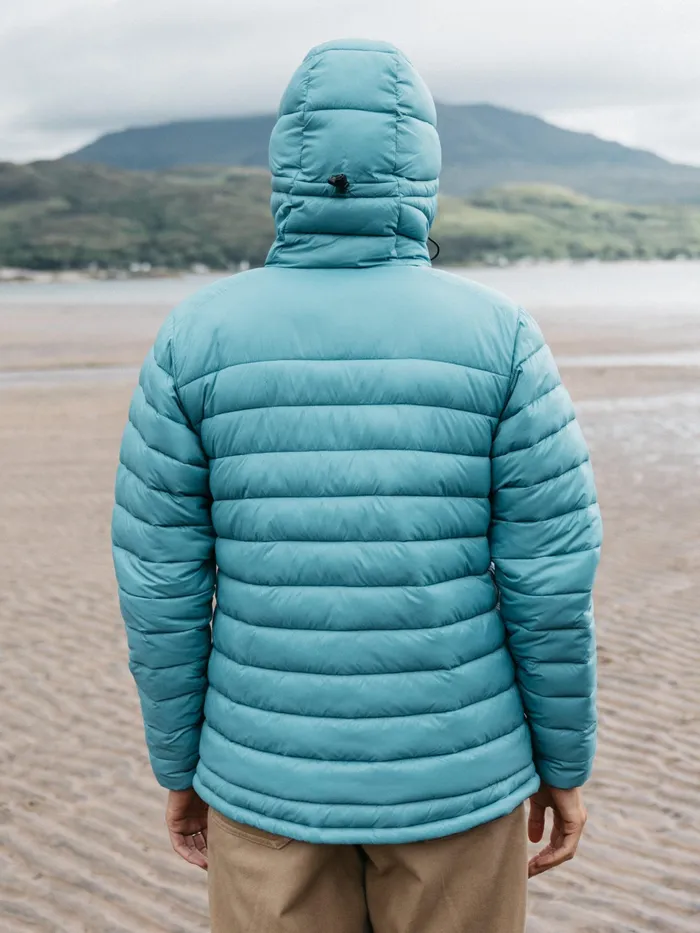 Finisterre Jackets and Coats Women Nimbus Hooded Jacket Ocean Storm