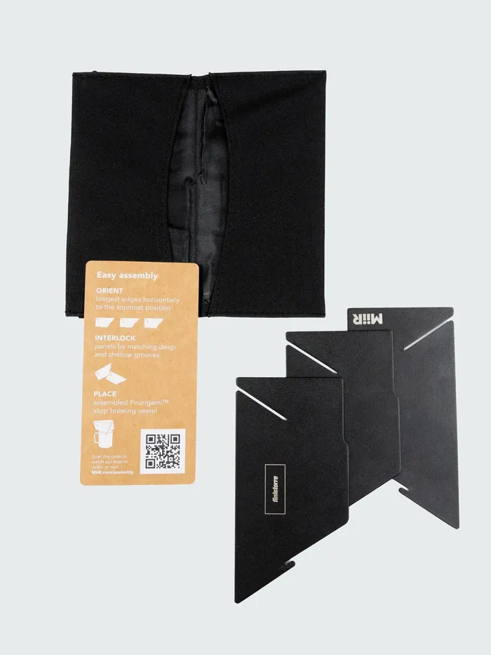 Finisterre Outdoor Accessories MenWomen MiiR Pourigami Black
