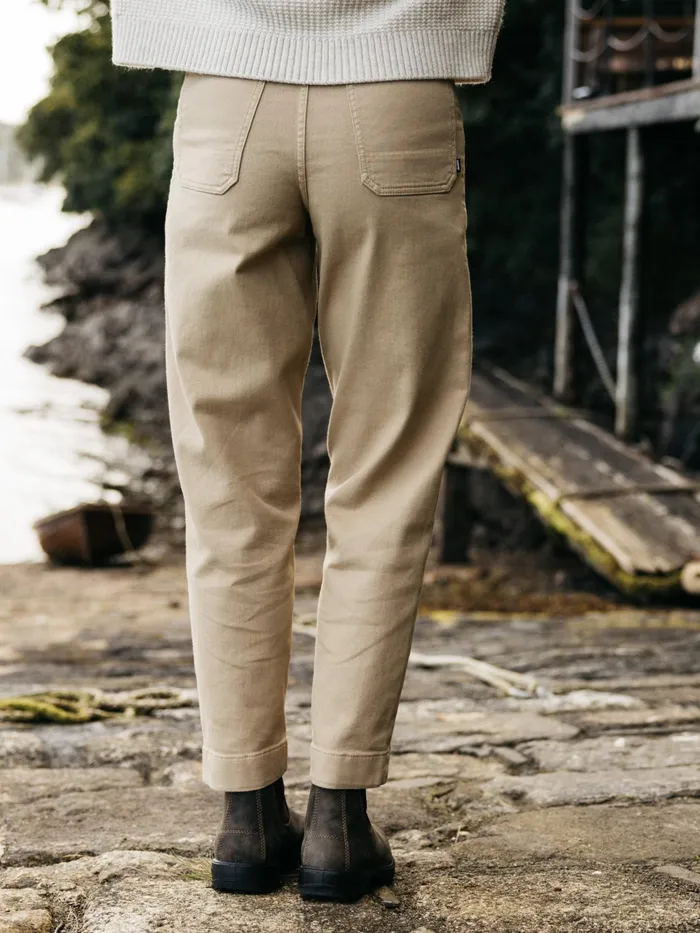 Finisterre Pants Women Yarrel Canvas Pant Flint