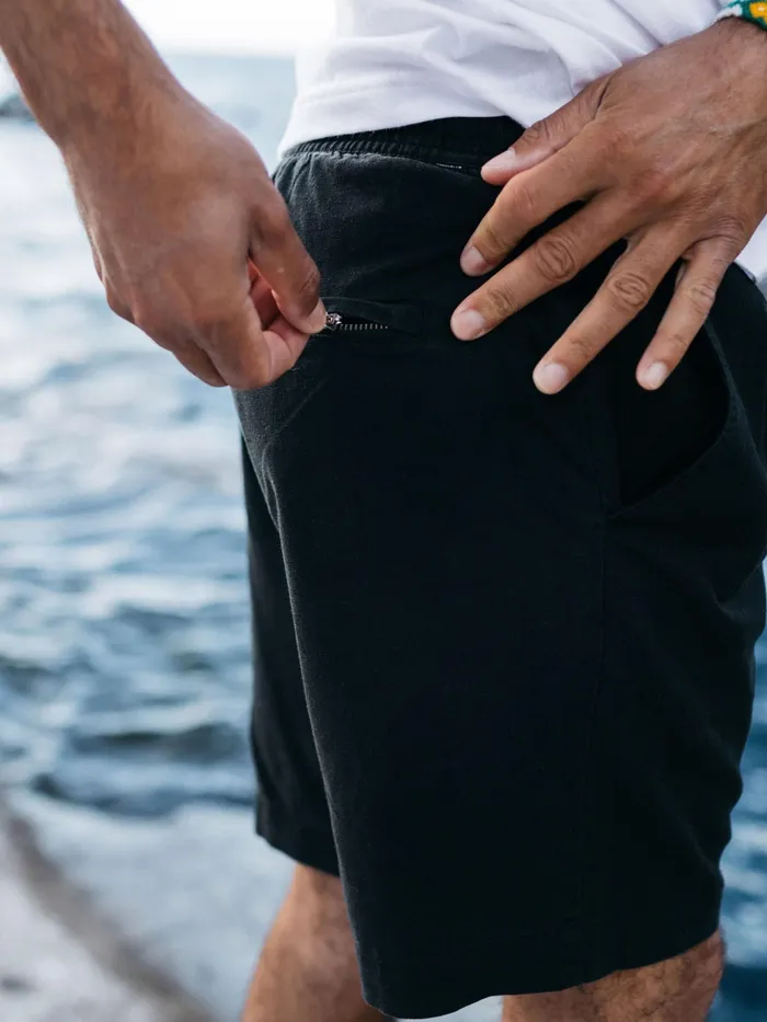 Finisterre Shorts Men Eaton Shorts Black