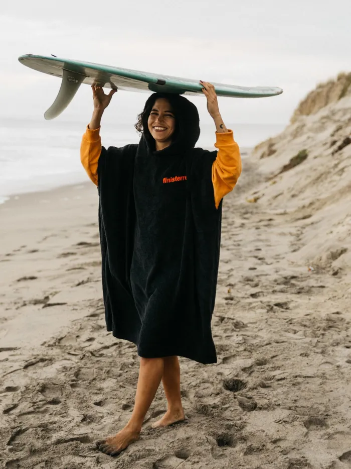 Finisterre Swim Shorts and Board Shorts MenWomen Vean Changing Robe Black